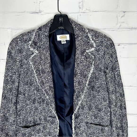 Talbots blue size 2 jacket - Picture 3 of 9